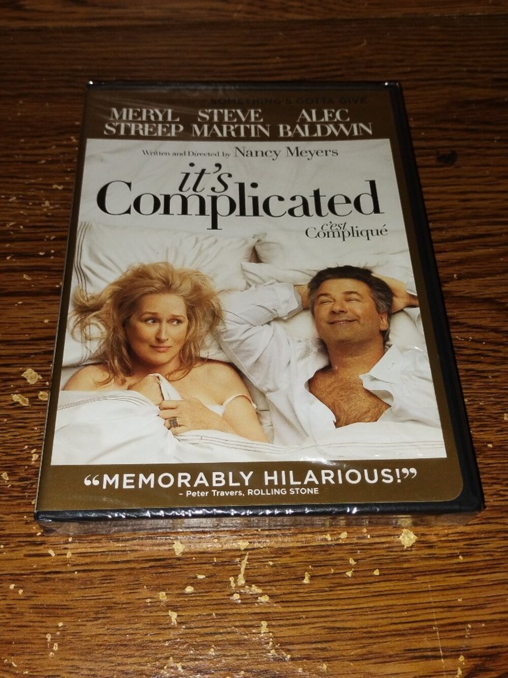 It's Complicated (DVD, 2013) (unopened) Meryl Streep Steve Martin